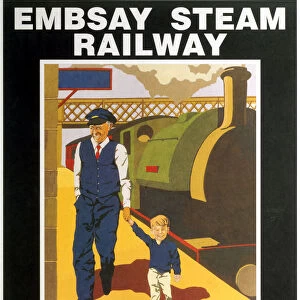 Advertising poster for Embassy Steam Railwa