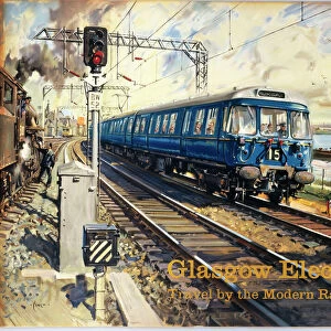 Glasgow Electric, BR (ScR) poster, c 1960