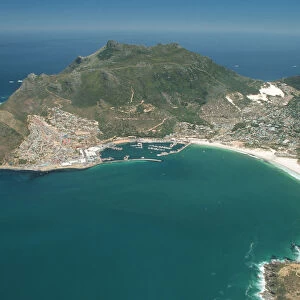 aerial view, bay, beauty in nature, cape town, capital cities, coastline, color image
