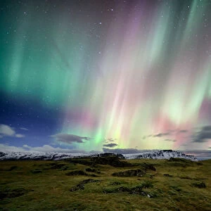 Aurora borealis (northern lights) in Iceland
