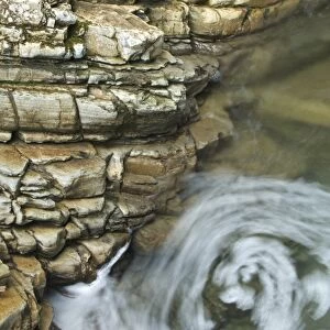 Rocks and whirlpool, Austria, Europe
