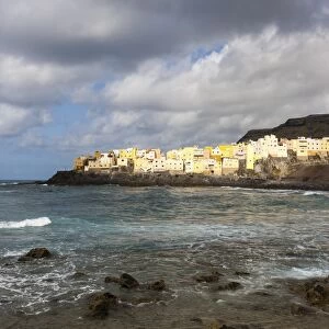 View of San Felipe, Moya region, Gran Canaria, Canary Islands, Spain, Europe, PublicGround