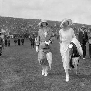 Miss Musgrave ( left ) and Miss June Chaplin Glorious Goodwood Racecourse, West Sussex