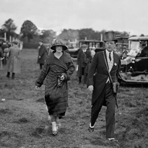 At the Royal Ascot race meeting - the Earl and Countess Portarlington