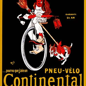 Advertising poster for Continental tires