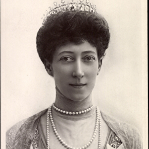 Ak H. R. H. Louise Princess Royal, Louise Victoria Alexandra Dagmar (b / w photo)