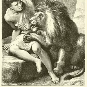 Androcles and the Lion (engraving)