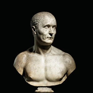 Bust of a man (marble)