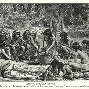 Among the Cannibals (litho)