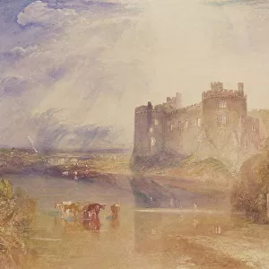 Carew Castle, Pembroke, c. 1832 (w/c on paper)