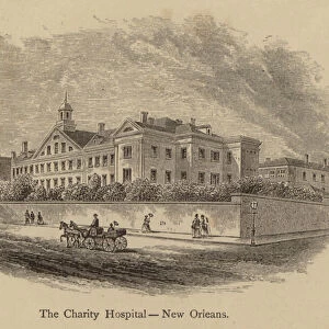 The Charity Hospital, New Orleans (engraving)