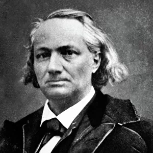 Charles Baudelaire, c. 1864 (b / w photo)