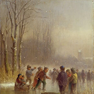 Children Skating, 19th century