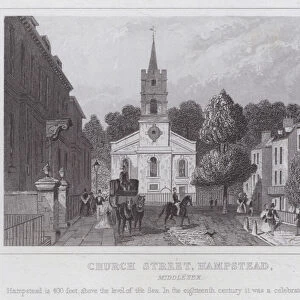 Church Street, Hampstead, Middlesex (engraving)