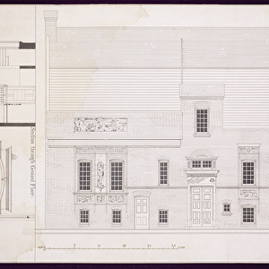 Design for House & Studio for J. A. M. Whistler Esq, Chelsea, c