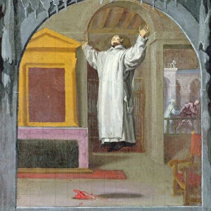 The Ecstasy of Father Jean Birelle (oil on canvas)