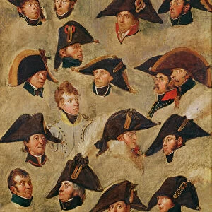 Generals of the Camp de Boulogne (oil on canvas)