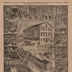 George G Bussey & Cos Manufactory (engraving)