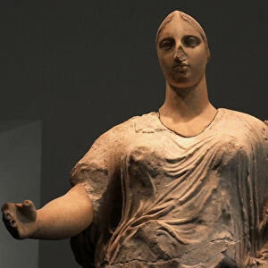 Goddess of Morgantina, possibly Aphrodite, Demeter, Persephone, or Hera