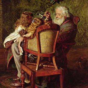 Grandfathers Jack-in-the-Box (oil on canvas)