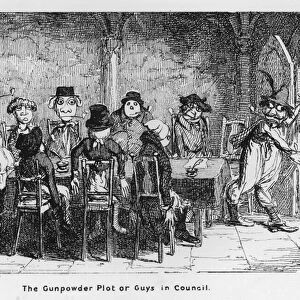 The Gunpowder Plot or Guys in Council (engraving)