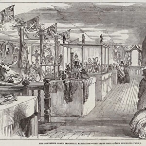 The Johnstone Grand Industrial Exhibition, the Upper Hall (engraving)