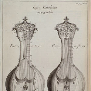 The Lyra Barberina (engraving, 1763)