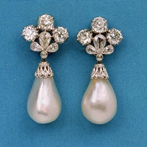 Mancini Pearls, earrings given by Louis XIV to Marie Mancini, c