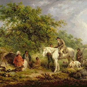 Morning, or the Benevolent Sportsman, 1792 (oil on canvas)