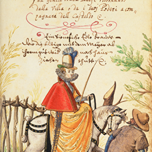 MS W. 477 fol. 31 Illustration from Kippells Costume Book, c. 1588