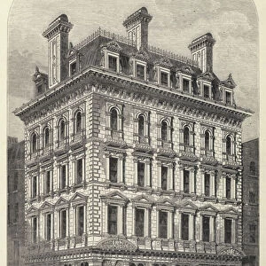 National Discount Companys Offices, Cornhill (engraving)