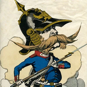 The Needle Rifle - Portrait of Otto Von Bismarck (1815-1898) Chancellor of Prussia - Mars