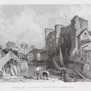 Newark Castle, Nottinghamshire (engraving)