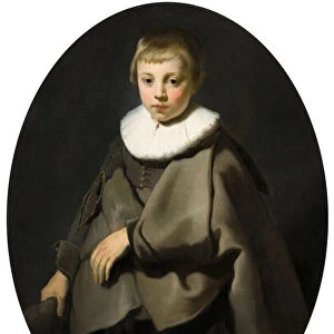 Portrait of a Boy in Grey, 1634 (oil on canvas)