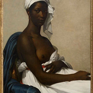 Portrait d une femme noire, 1800 (oil on canvas)