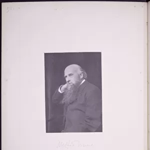 Portrait of Metford Warner, c. 1900 (b / w photo)