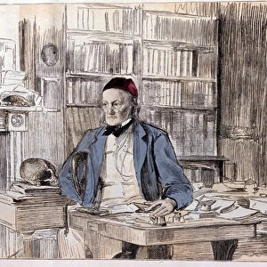 Portrait of Richard Owen (1810-1890), English naturalist