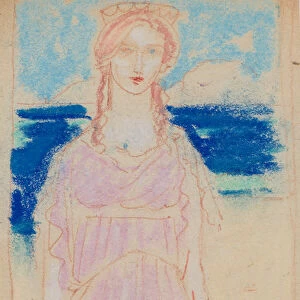 Princess of the Land Under the Waves (chalk)