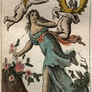 Representation of Venus, goddess of love, beauty and fertility