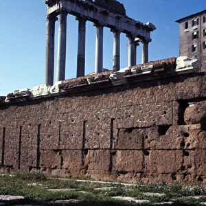 The Rostres of the Roman Forum. Rome