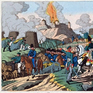 Russo-Turkish War (1828-29) - The Siege of the Brailov fortress on June 7, 1828