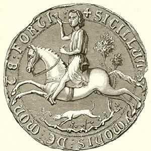 Seal of Simon de Montfort (engraving)