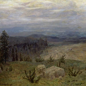 Siberia, 1894 (oil on canvas)