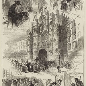 Sketches in Madrid (engraving)