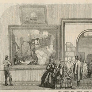 The Turner and Vernon Rooms at the South Kensington Museum (engraving)