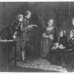 The Unfortunate Calas Family, engraved by Delafosse, 1765 (engraving)