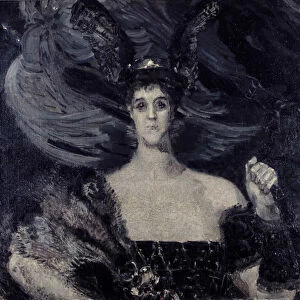Valkyrie, 1899 (oil on canvas)