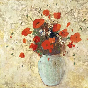 Vase of Poppies; Vase de Coquelicots, 1905-09 (oil on canvas)