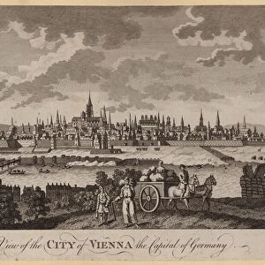 A View of the City of Vienna, the Capital of Germany (engraving)