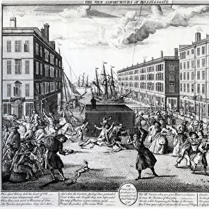 The View and Humours of Billingsgate, 1736 (engraving)